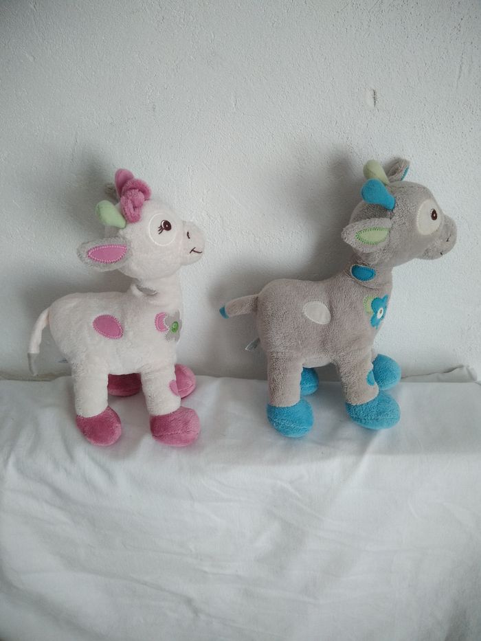 peluche girafe arthur et lola - photo numéro 3