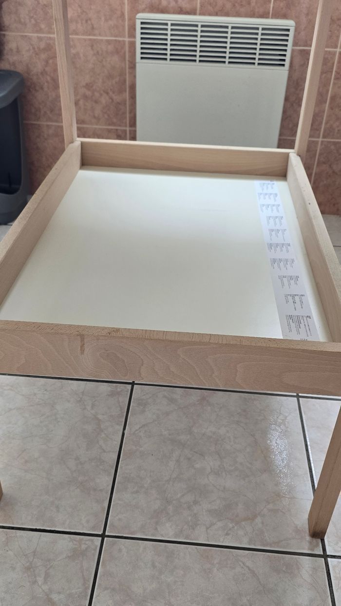 🌺🌺Table a langer , avec bacs, poubelle  🌺🌺(ferme) pas d envoi . - photo numéro 2