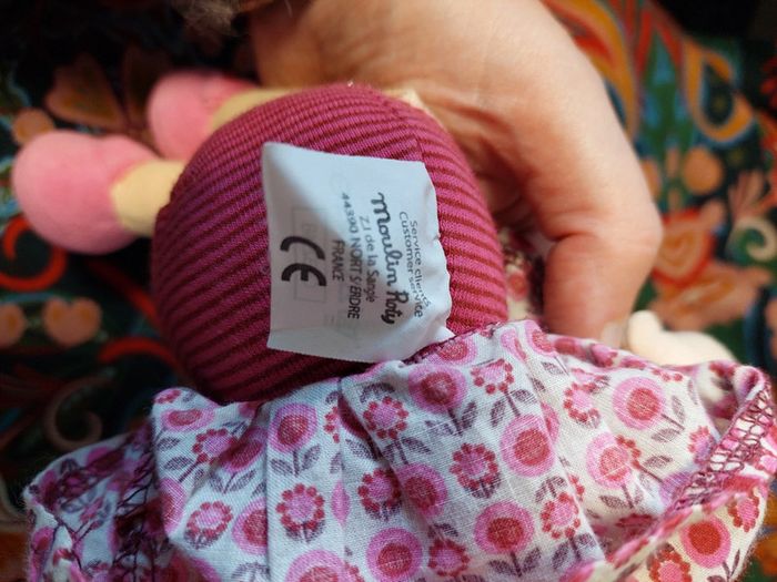 Moulin Roty - Ma poupée Lilirose brune fleur - photo numéro 5