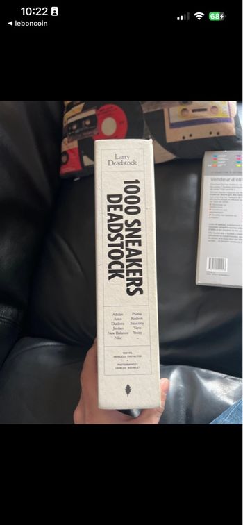 Livre de collection de baskets édition limitée rare