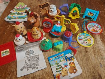 Lot Tut tut Animo Noël (calendrier de l'avent - sans la boîte juste les objets du calendrier)