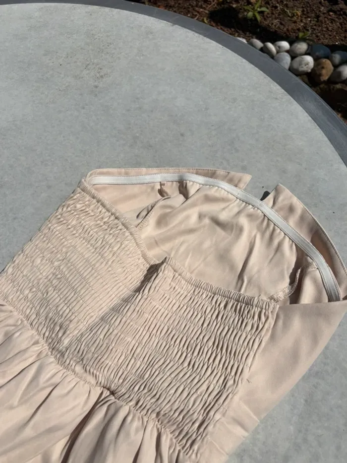 Robe bustier beige neuve Shein - photo numéro 3