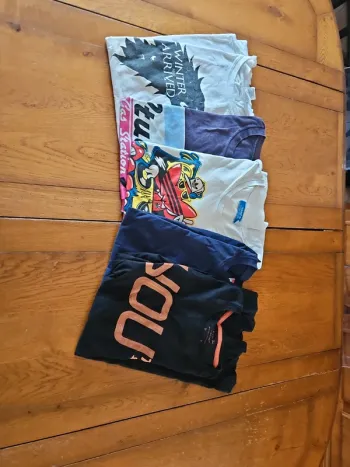 Lot 5 tee shirts