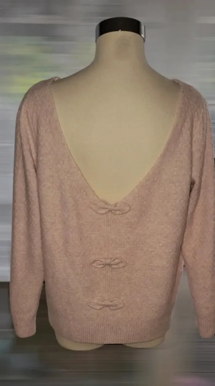 Magnifique pull col V 38