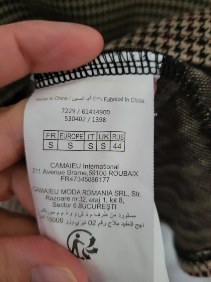 Robe motif écossais camaieu - photo numéro 4