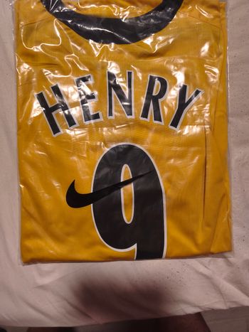 Maillot arsenal Henry taille XL