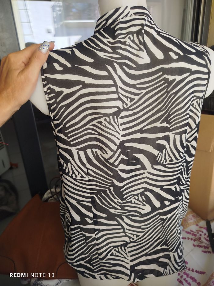 #kytie40femme. Chemise blouse sans manche taille 40 - photo numéro 6