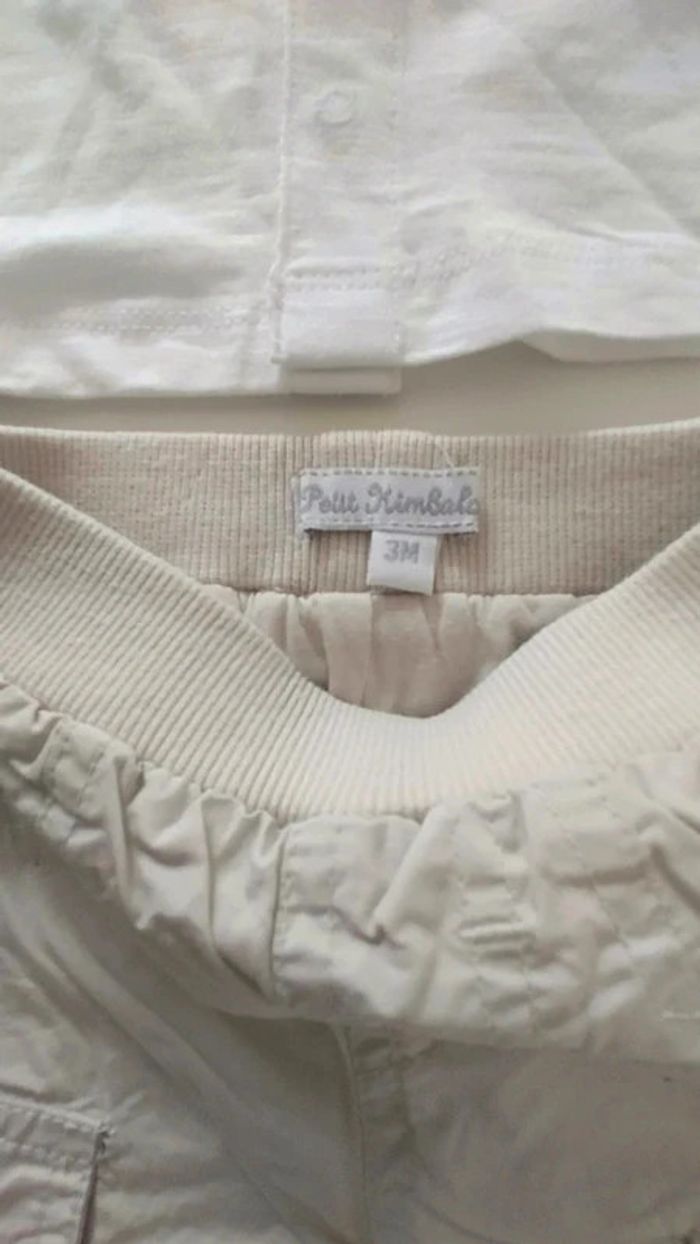 Pantalon garçon taille 3 mois, marque Kimbaloo, très bon état - photo numéro 2