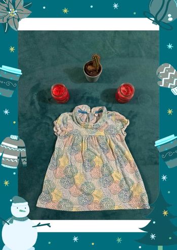 Robe à motif taille 12 mois