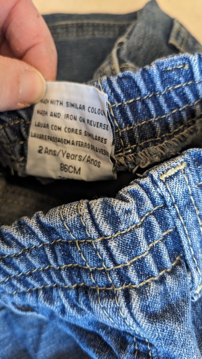 Jean garçon taille élastique 2 ans - photo numéro 4