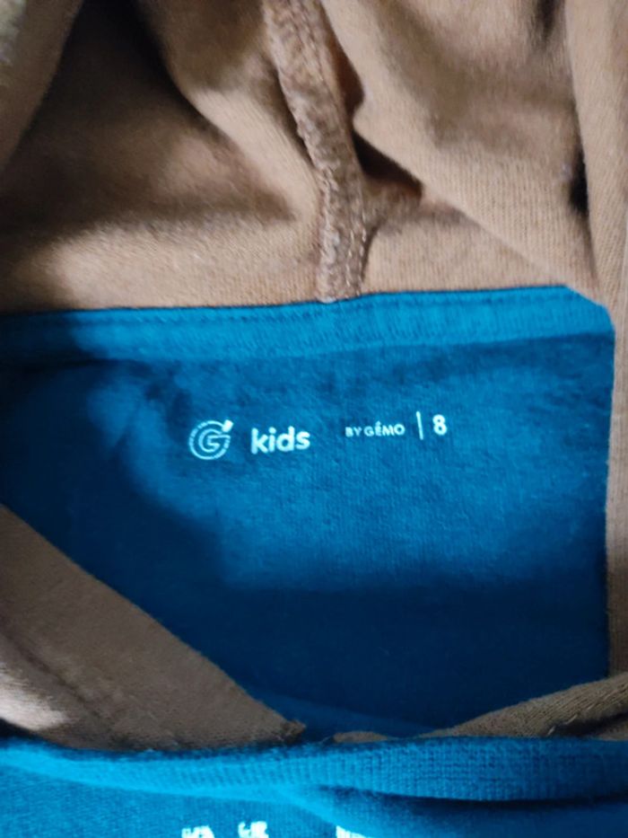 T-shirt manches longues à capuche 8 ans 🤩 - photo numéro 7