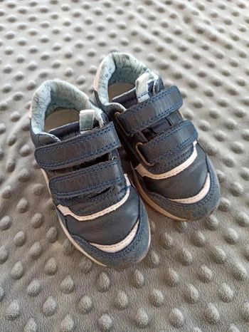 Baskets en cuir Vertbaudet 23