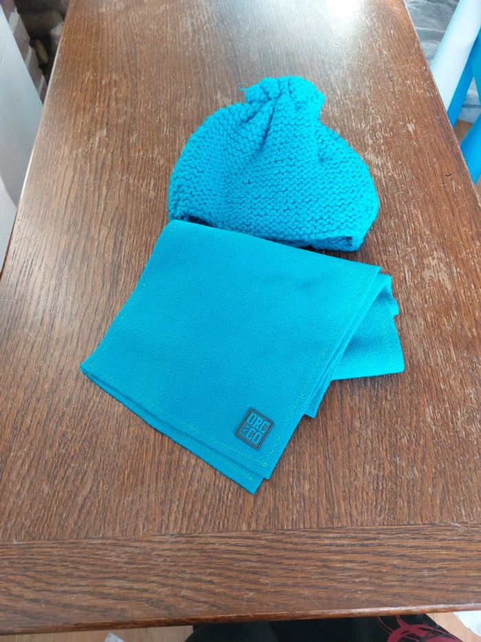 Bonnet et echarpe polaire - photo numéro 2