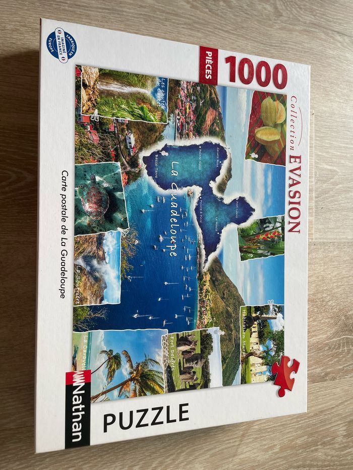Puzzle 1000 pièces Nathan neuf collection évasion