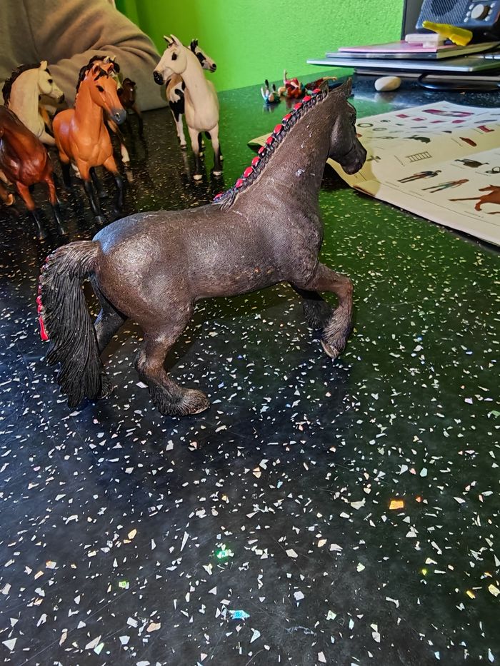 Jument frisonne schleich - photo numéro 3