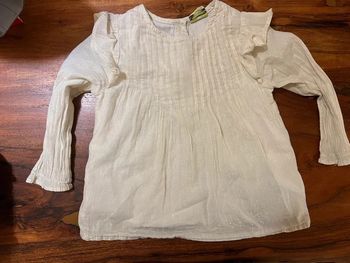 Blouse tape à l’œil 18 mois fille