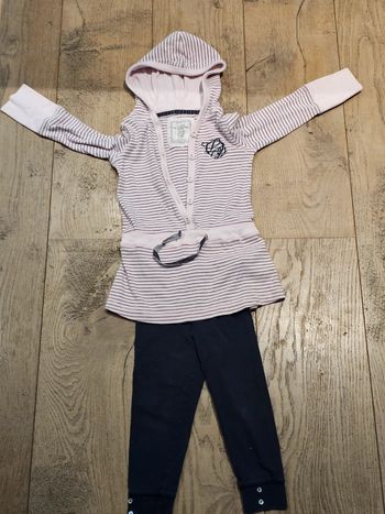 Ensemble legging robe pull