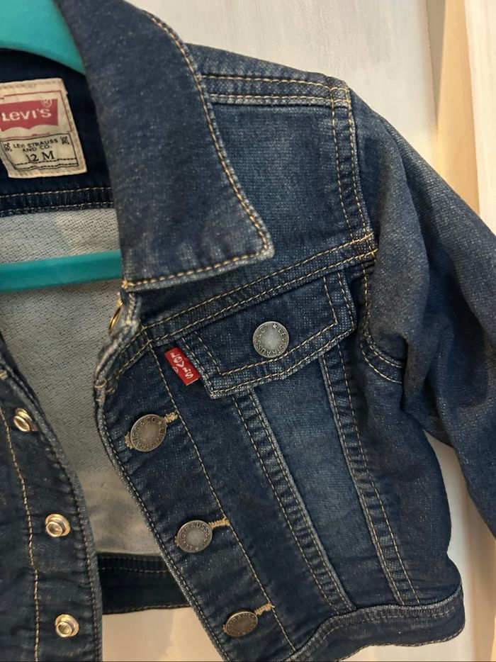 Veste Jeans LEVIS enfant 12 mois - photo numéro 2