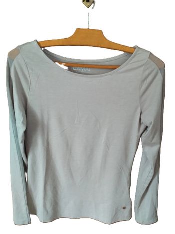 🏼 Tee-shirt - ML - beige - neuf - Taille S - Camaïeu 🏼