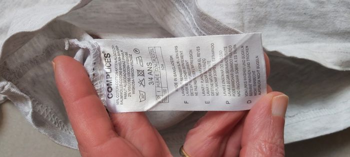 Tshirt manche courte 3/4 ans - photo numéro 5