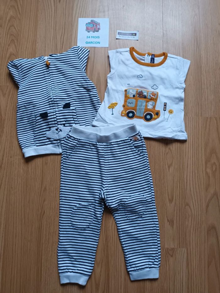 Ensemble 123 recre 24 mois sergent major