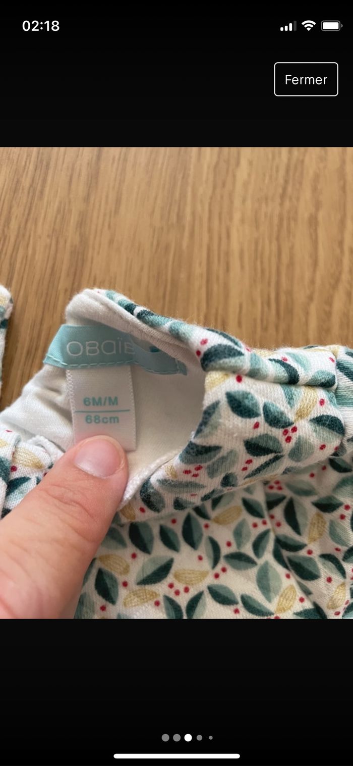 Ensemble fille robe+ gilet tout doux - photo numéro 3