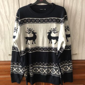 Pull col rond de Noël