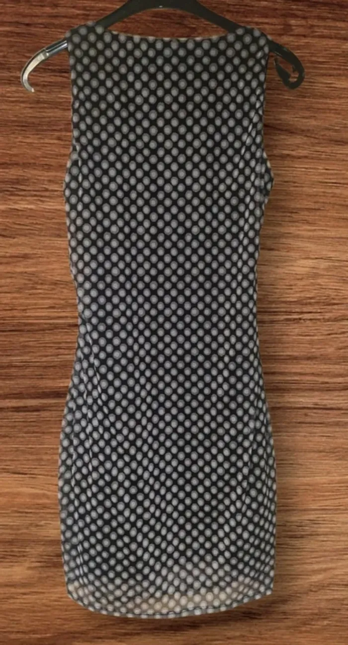 Robe élégante à pois - Taille M - photo numéro 3