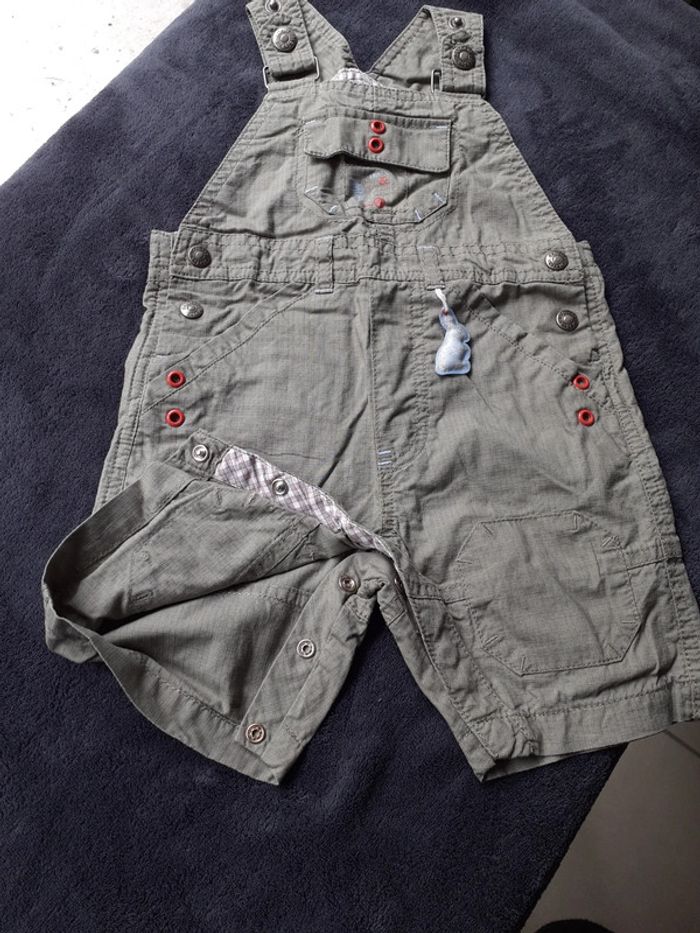 Salopette short garçon 6 mois Sergent Major - photo numéro 4