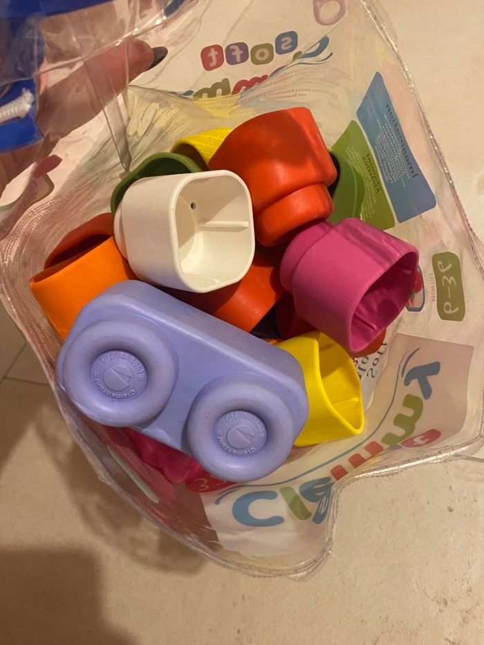 Soft clemmy bloc de construction empilable - photo numéro 2