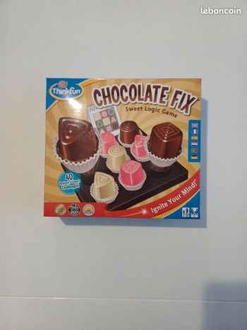 Chocolate Fix Thinkfun (Chocologique) complet et TBE 8 ans+