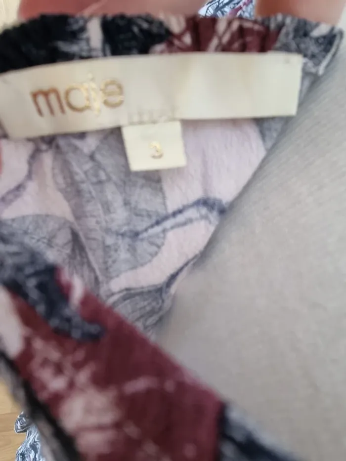 Superbe robe Maje Rimba état impeccable taille 3 - photo numéro 10