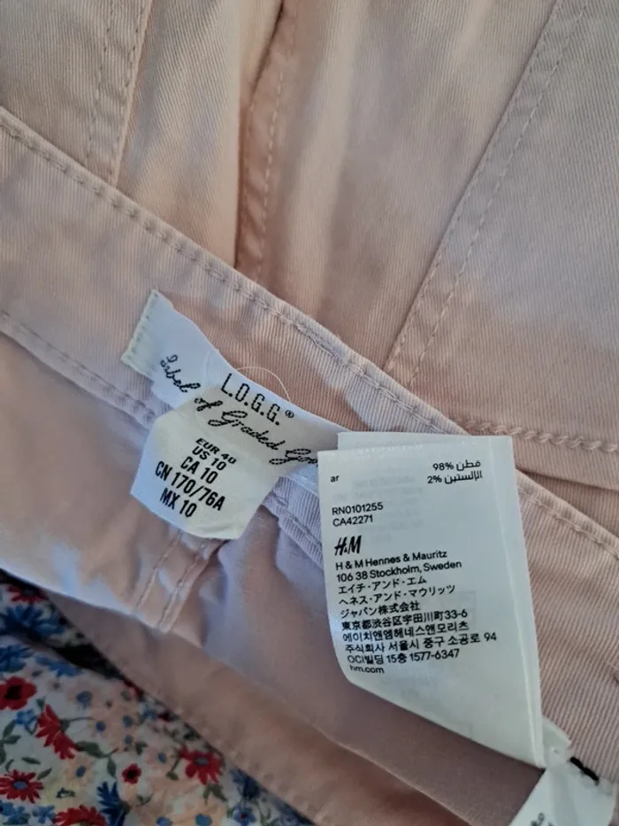 Jeans rose H&M 40 - photo numéro 4