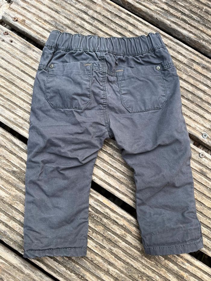 Pantalon avec doublure bébé garçon Obaibi taille 6 mois / 68 cm - photo numéro 5