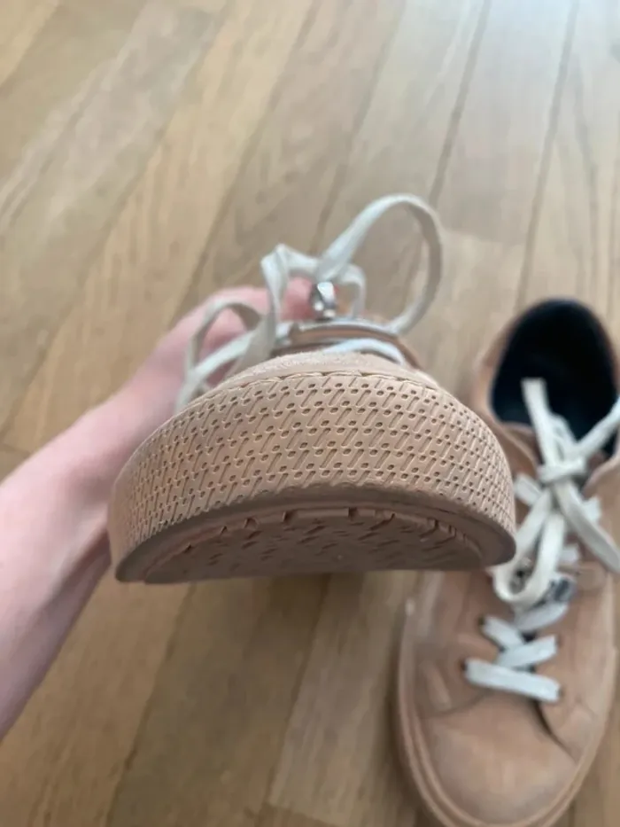 Baskets sneakers Day en daim rose Hermès taille 37 - photo numéro 13