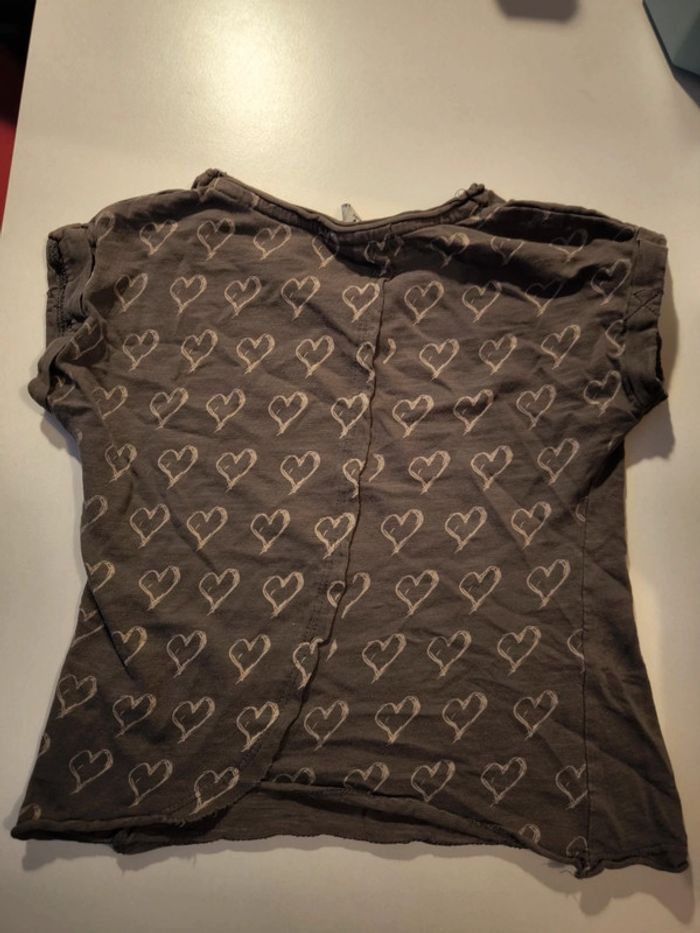 Tee shirt marron - photo numéro 2