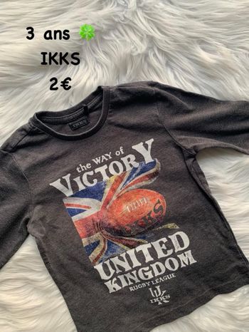 T-shirt 🍀 3 ans 🍀 IKKS