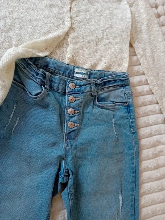 Ensemble fille 11/12ans 🌼🩵 - photo numéro 6