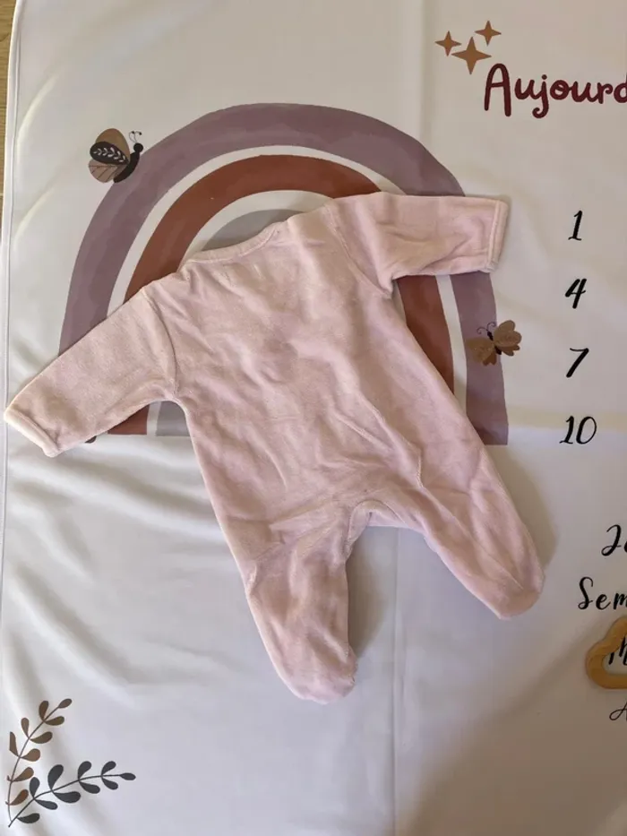 Pyjama - Bébé fille - 0 mois - photo numéro 3