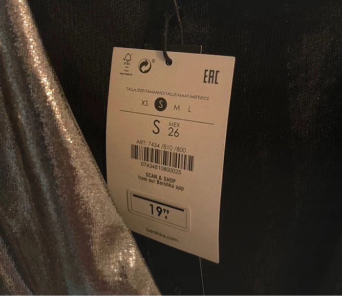 Haut manches longues Bershka - Taille S neuf avec étiquette - photo numéro 3