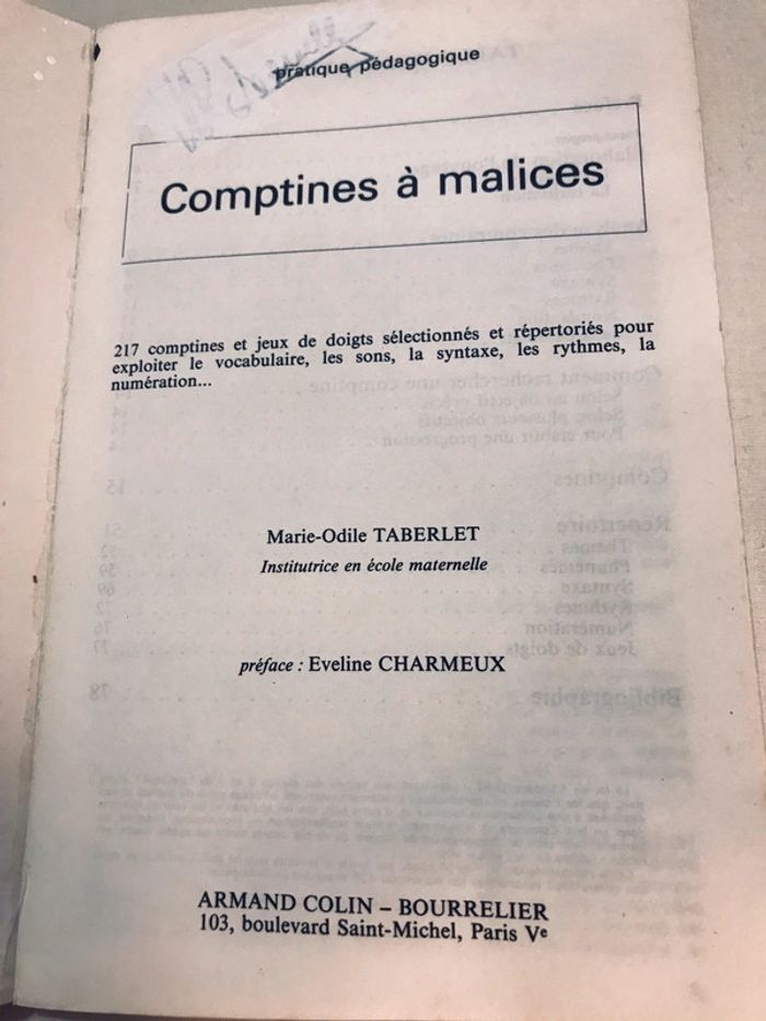 Comptines à malices - photo numéro 2