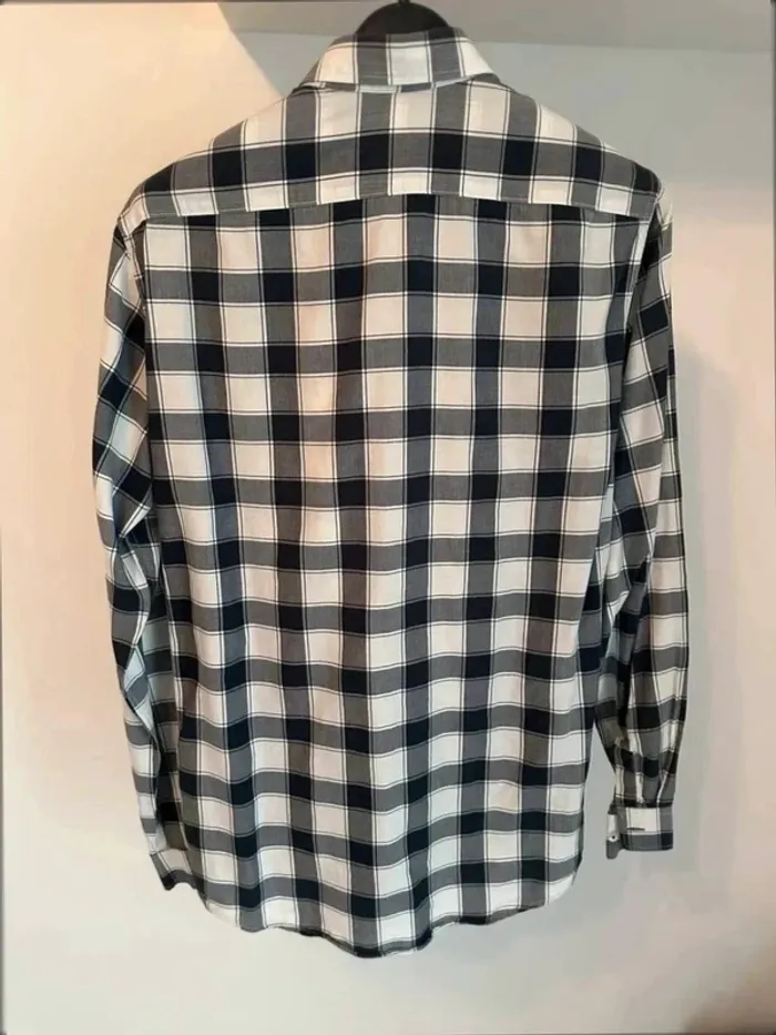 Chemise à carreaux homme taille S– Style casual, très bon état - photo numéro 6