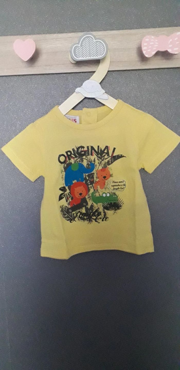 T.shirt manches courtes 6 mois - photo numéro 2