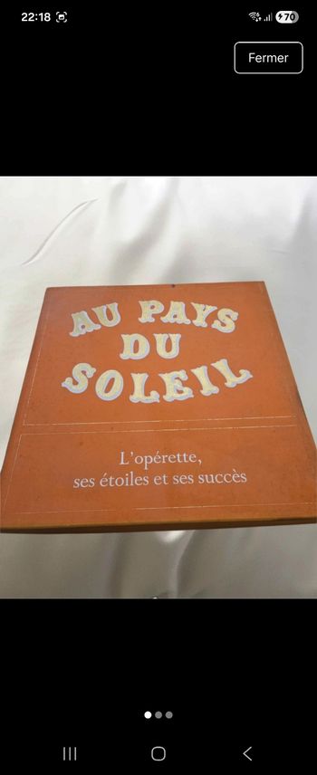 Coffret vinyles Au pays du soleil – Opérette – Reader’s Digest – complet