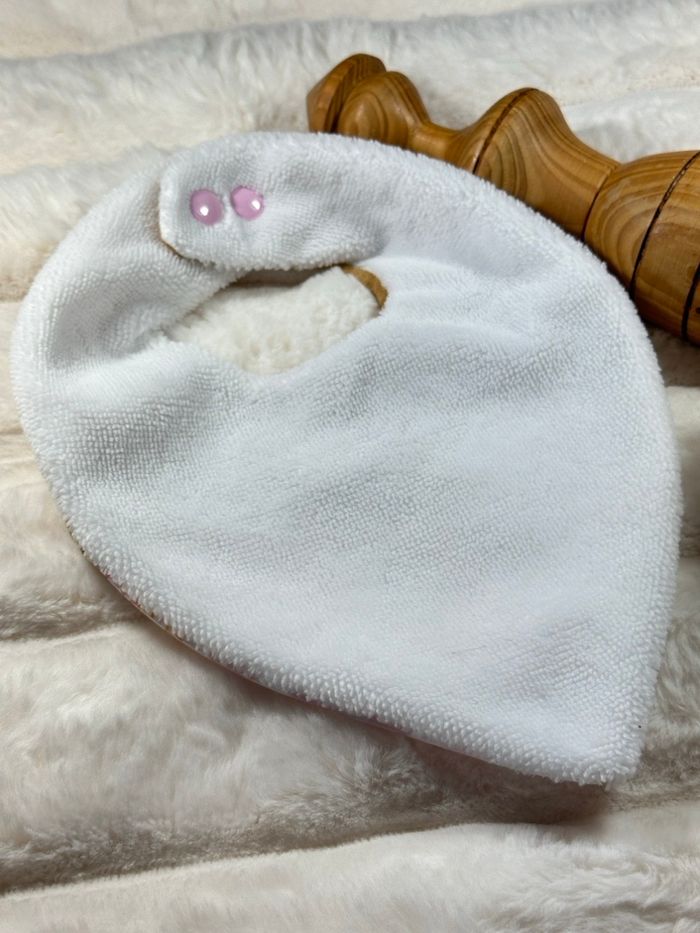 Bavoir naissance savane bambou - photo numéro 3