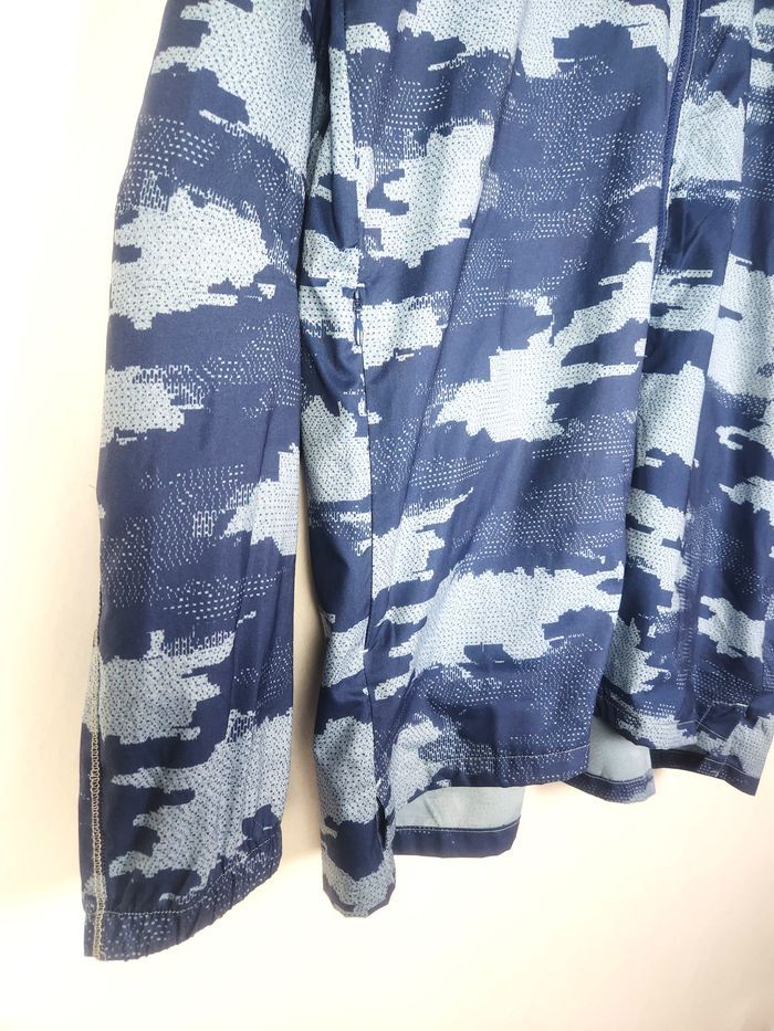 Veste légère Adidas, couleur bleu, taille M - photo numéro 2