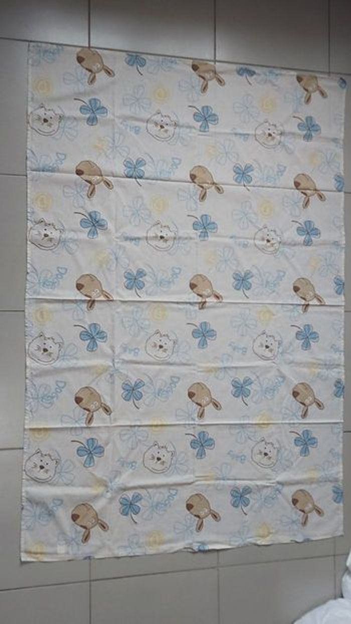 Ensemble literie tour lit drap plat et housse taie - photo numéro 7