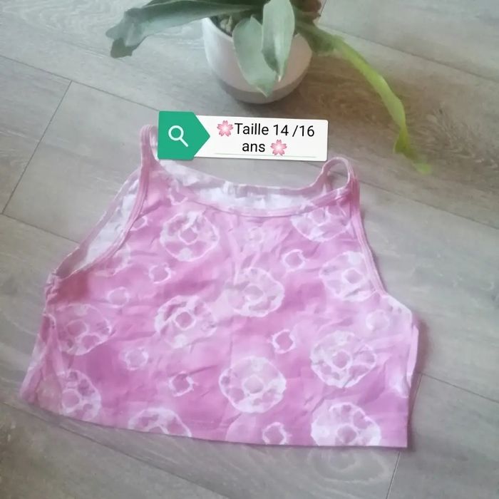 🌸Top court tye and die Taille 14/16 ans 🌸