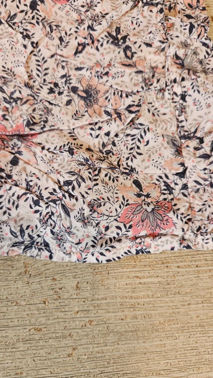 Blouse sans manches avec léger froufrou aux épaules, Camaïeu, taille M - photo numéro 4