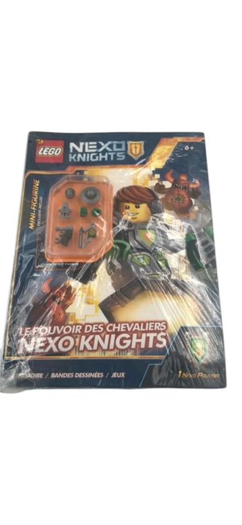Magazine Lego Nexo Knights le pouvoir des chevaliers + mini figurine neuf